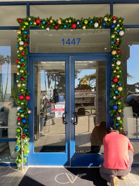 Hotel entrance