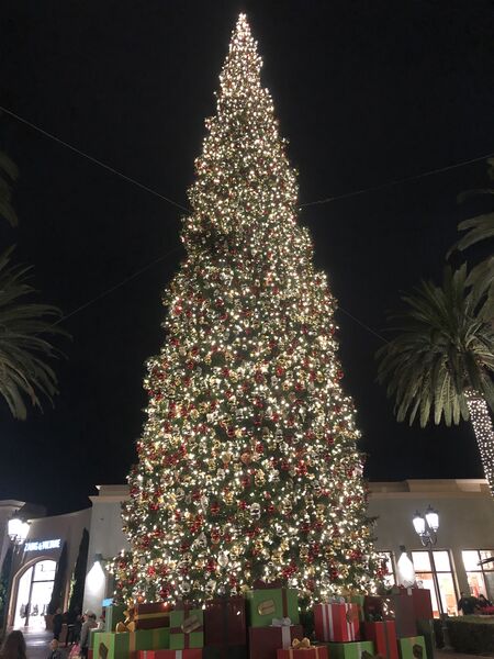 Gold silver tree